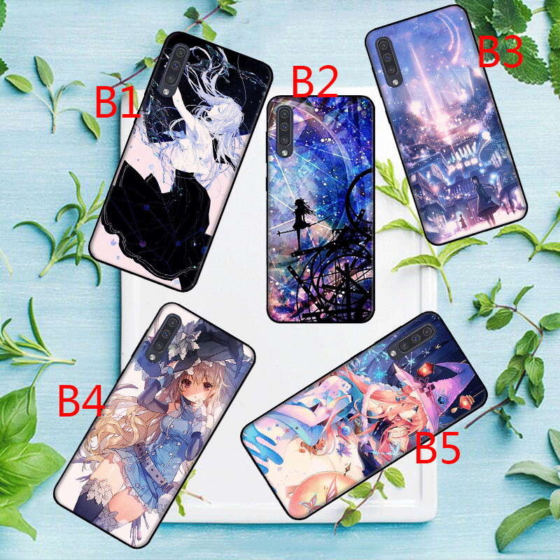Ốp Điện Thoại TPU Mềm Hình Cô Gái Anime Cho Samsung M51 A02S A31 A42 J6 J4 Core J4 J4 Plus J6 Plus J7 Duo