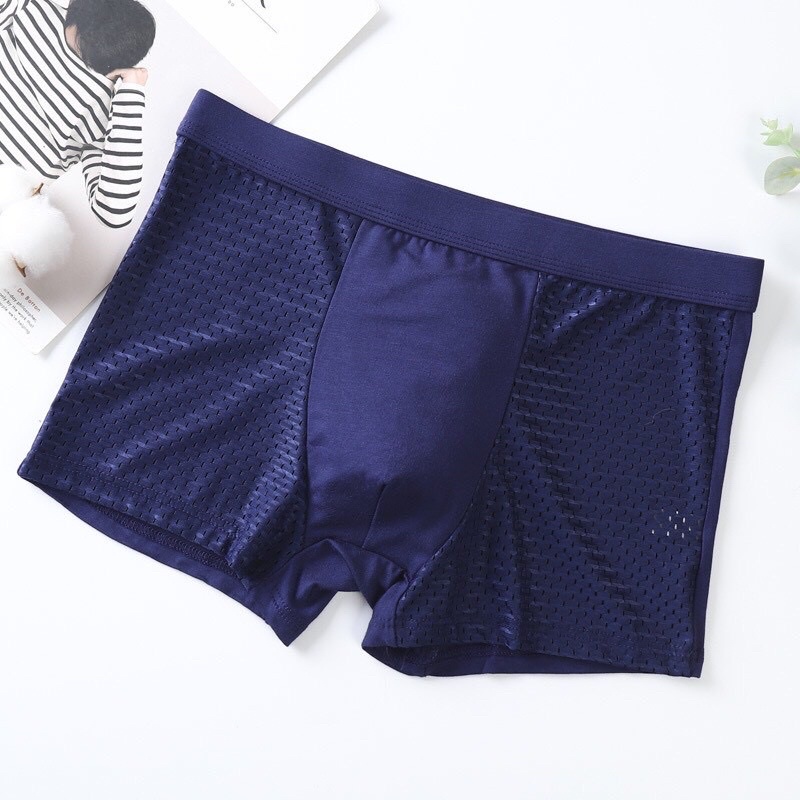 Hộp 4 Quần Sịp Đùi Boxer Nam CAVANI GD20 Thông Hơi Thoáng Mát Co Dãn 4 Chiều