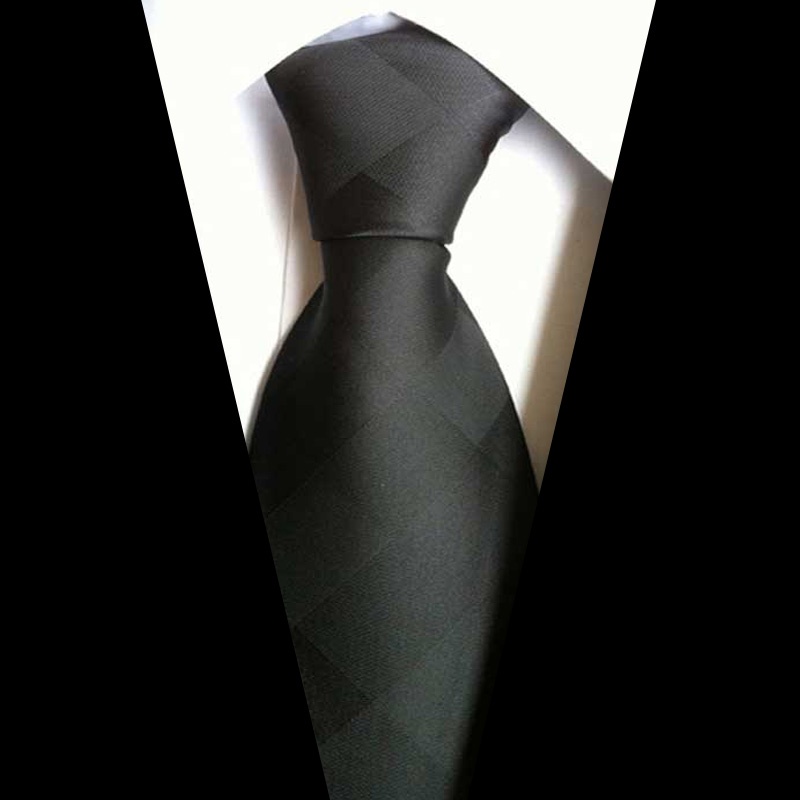 Cà Vạt Lụa 8cm Họa Tiết Hình Học Thời Trang Cho Nam