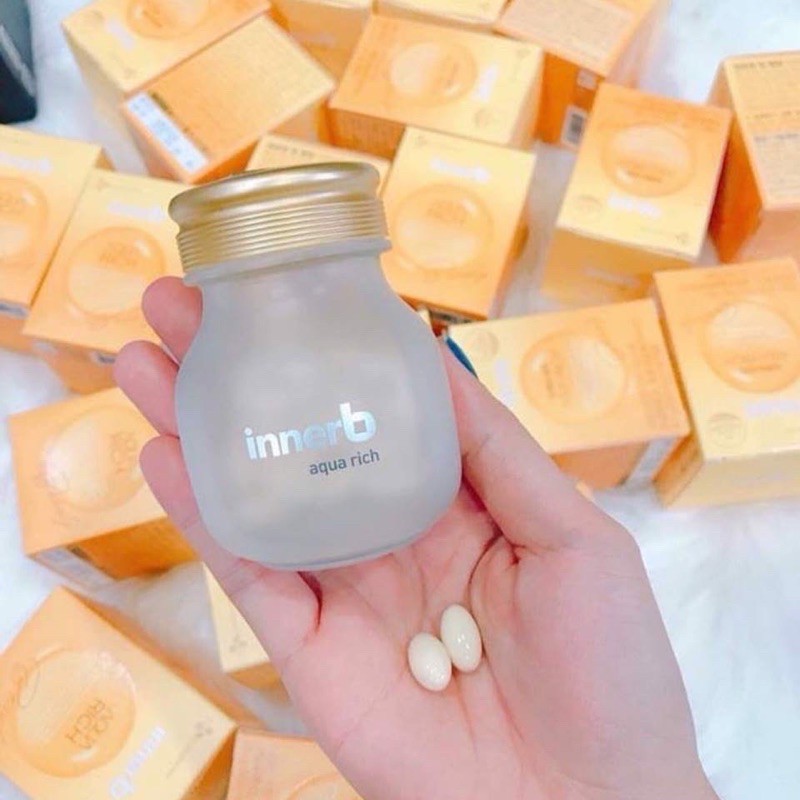 Viên uống cấp nước và collagen Aqua rich mẫu mới