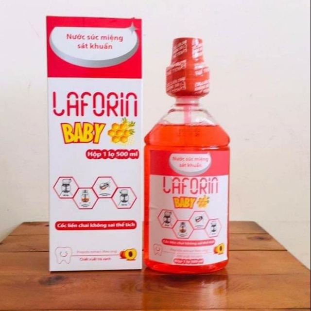 🌵NƯỚC SÚC MIỆNG LAFORIN chiết xuất từ trà xanh dùng để sát khuẩn