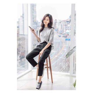 Hstyle - Quần vải âu dáng đứng công sở đẹp