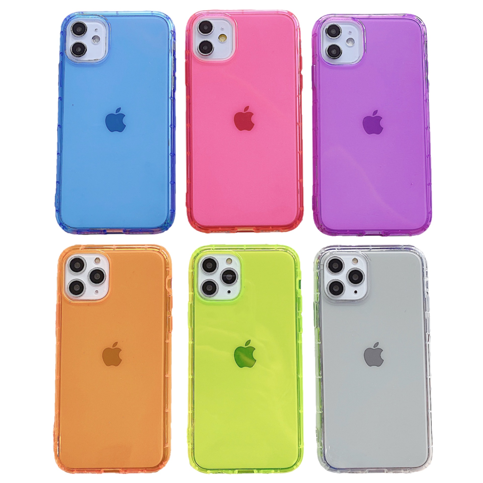 Ốp Lưng Silicone Màu Trơn Thời Trang Cho Iphone 6 / 7 / 8 Plus 11 Pro Max Xr Xs | BigBuy360 - bigbuy360.vn