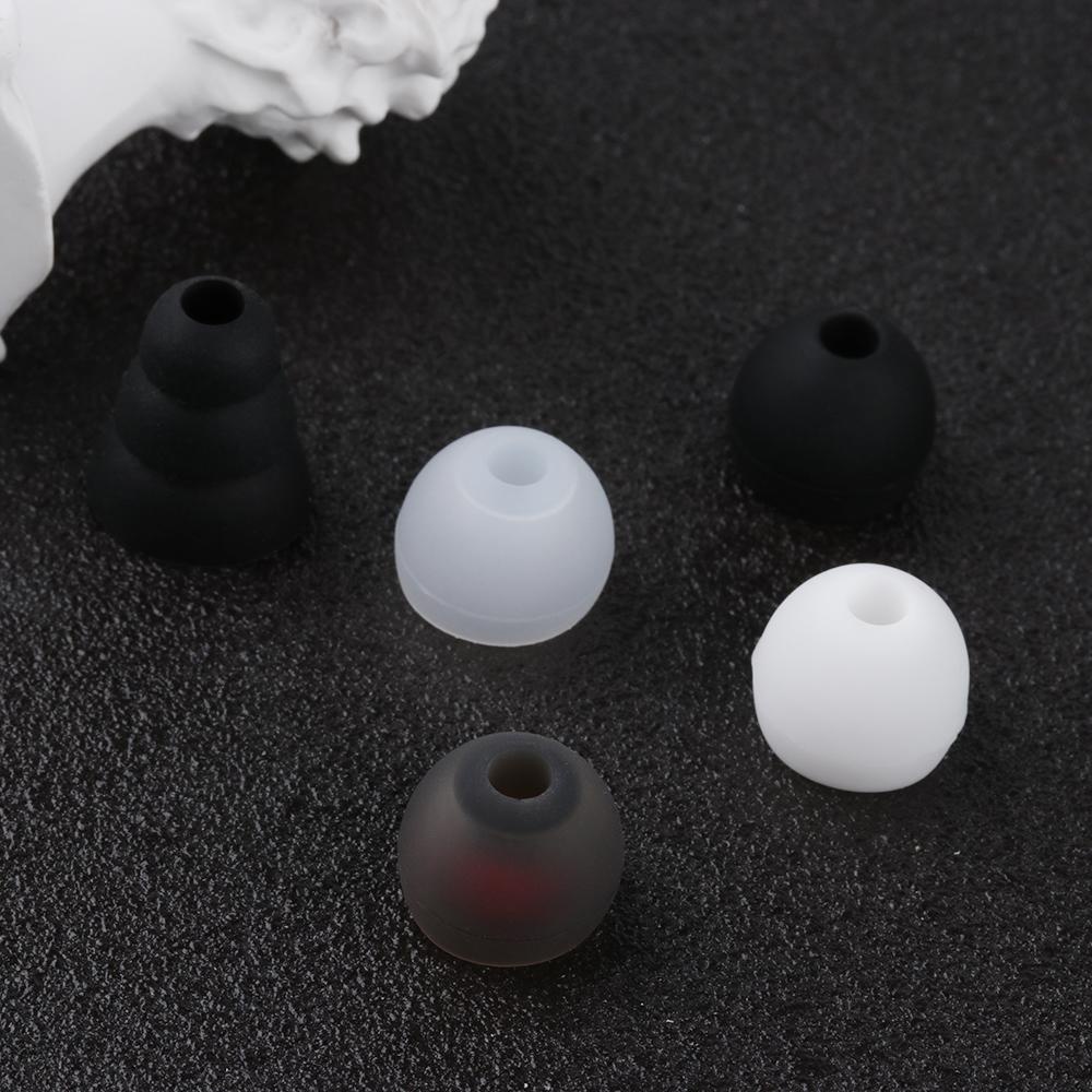 JONYE 10 Cặp Nút Cao Su Bọc Tai Nghe 4MM