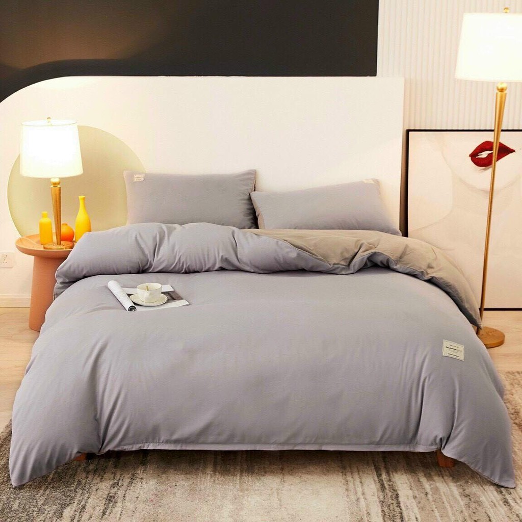 [NHẬP KHẨU] SET CHĂN GA GỐI COTTON TICI ĐỦ MÀU - FULLSIZE