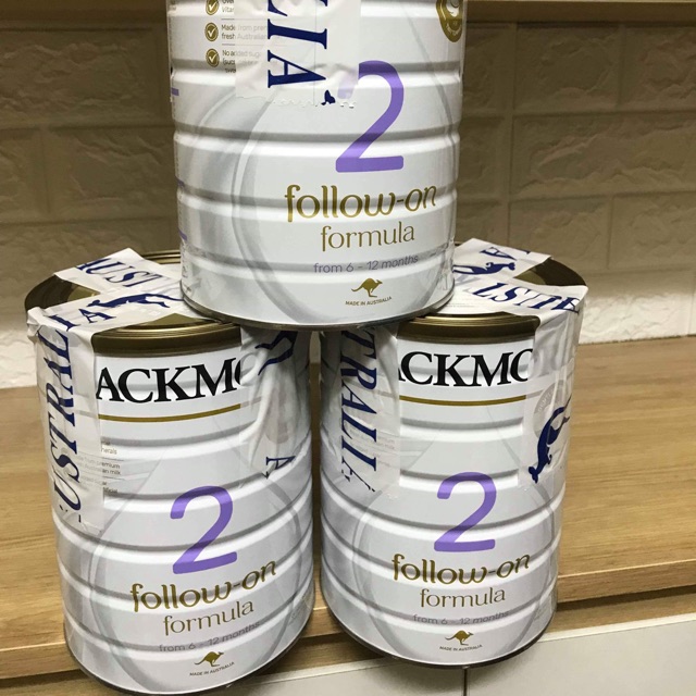 Sữa Blackmores Úc đủ số 1,2,3