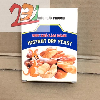 Hộp 5 Gói Men Khô Làm Bánh Tuấn Phương 10g