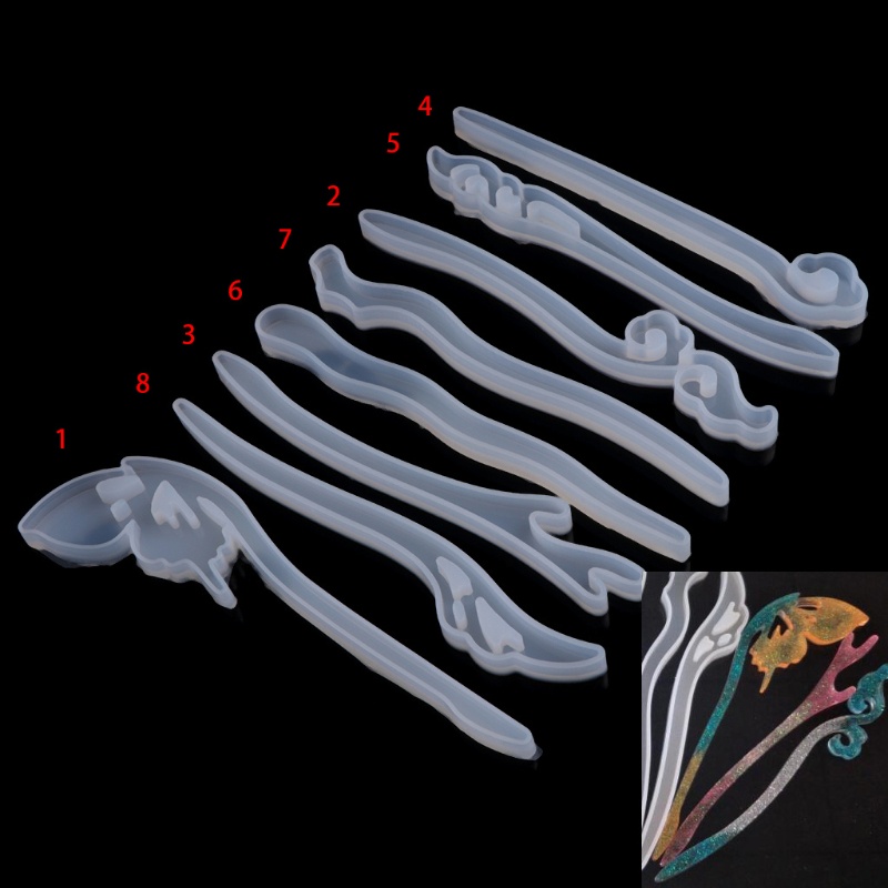 Khuôn Làm Kẹp Tóc Trang Sức Kiểu Cổ Điển DIY