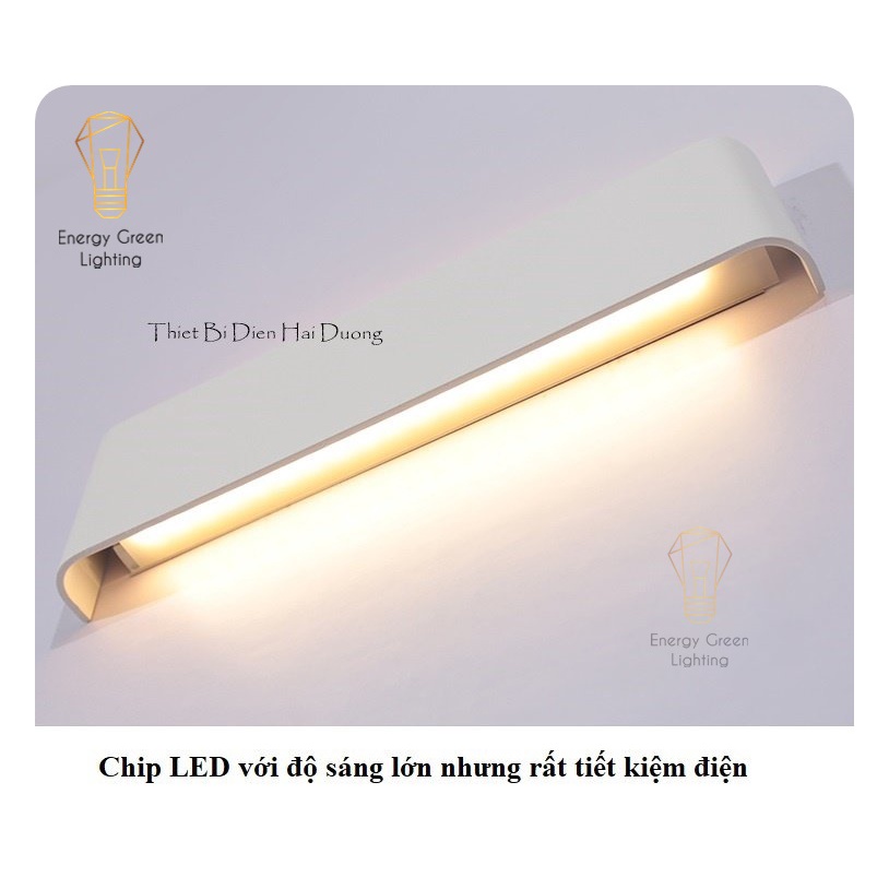 Đèn hắt tường Energy Green Lighting 2 đầu kiểu dáng hiện đại size 61cm TN185 - 22w