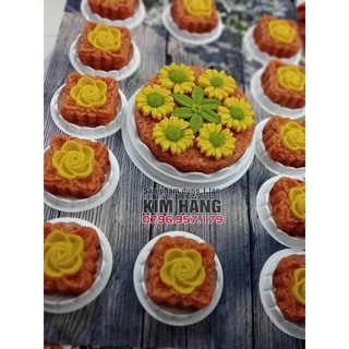 Set 50 hộp H47 nắp thấp đựng bánh size 20cm , đựng bông lan trứng muối , đựng xôi vị , đựng rau câu,...