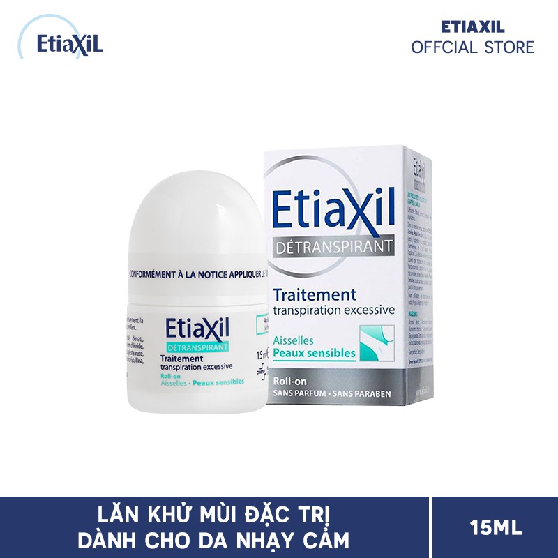 Lăn ngăn mùi và Mồ Hôi Etiaxil 15ml