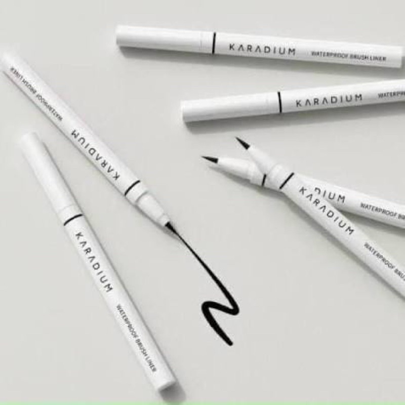 Kẻ Mắt Dạ Karadium Waterproof Brush Liner Black