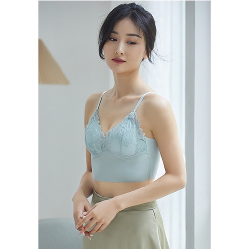 Áo ngực ren mút mỏng Chichi Bra áo lót nữ không gọng nâng ngực phối ren dễ thương - 8842