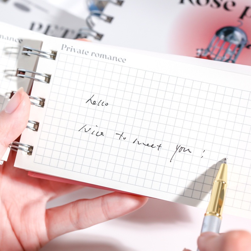 Sổ Tay 128 Trang Họa Tiết Lưới