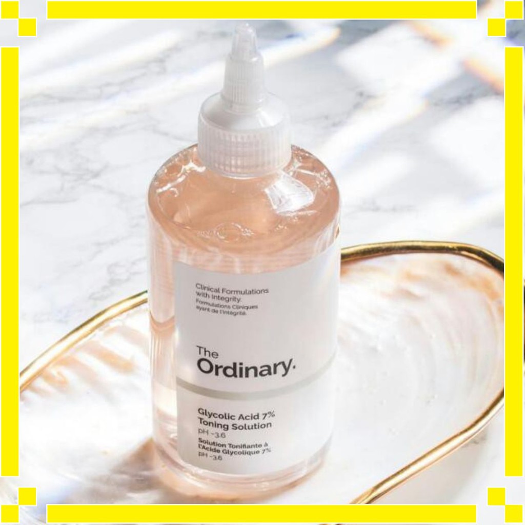 Toner The Ordinary - Tẩy da chết glycolic acid 7% 240ml Toning Solution