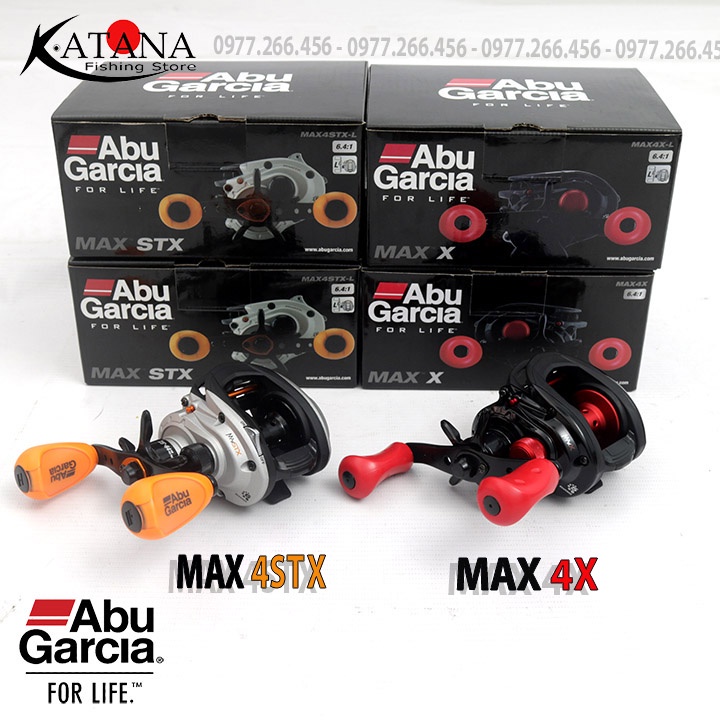 Máy câu ngang Abu Garcia Max 4X - Max 4STX