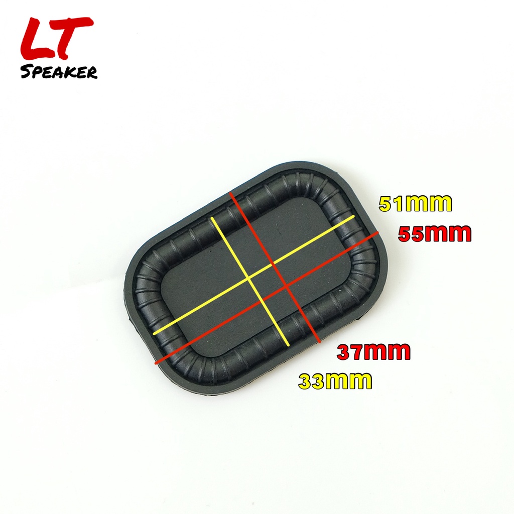 Màng cộng hưởng 55x37mm gân dày giúp tăng âm bass cho loa 5 - 10W - DIY loa bluetooth
