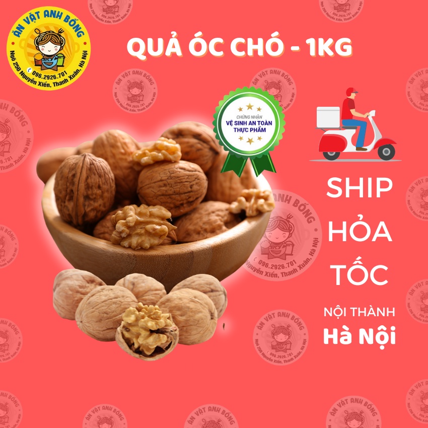 1kg quả óc chó 💥 CHẤT LƯỢNG CAO 💥 óc chó giúp bổ sung các chất dinh dưỡng thiết yếu cho bà bầu, cải thiện giấc ngủ