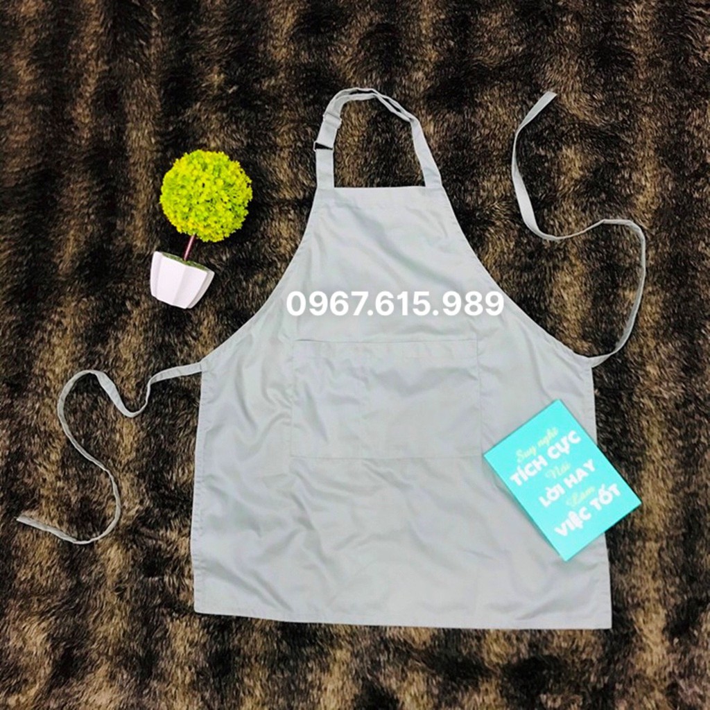 Tạp dề spa, nails, phun xăm thẩm mỹ
