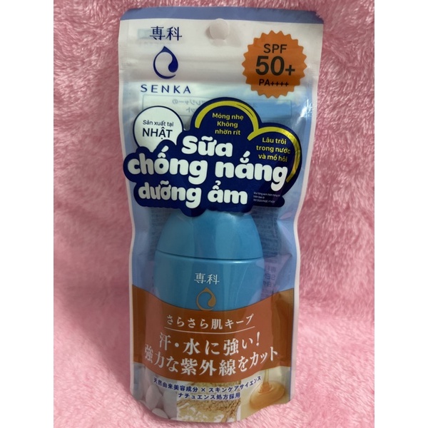 Sữa chống nắng dưỡng ẩm senka ferfect uv milk