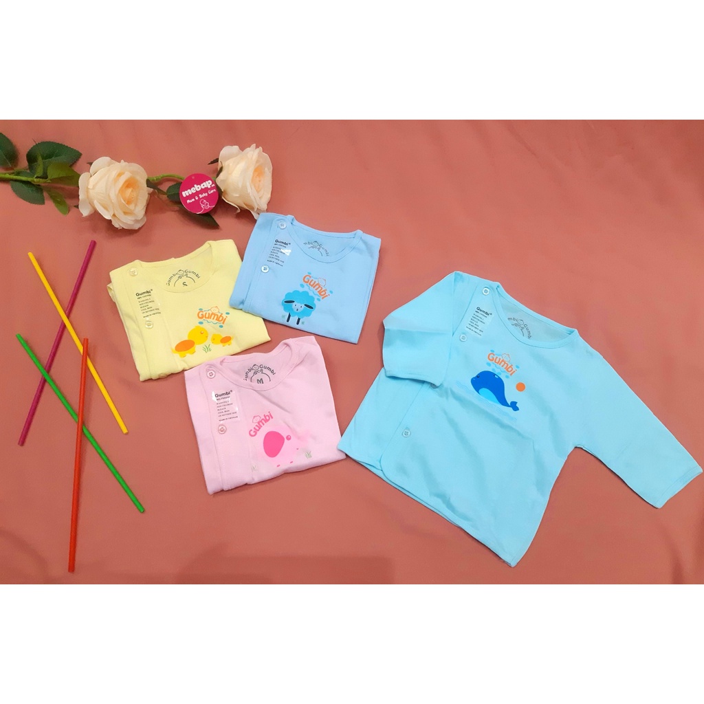 ÁO SƠ SINH GUMMI BÁC SỸ TAY DÀI (ĐỦ MÀU)