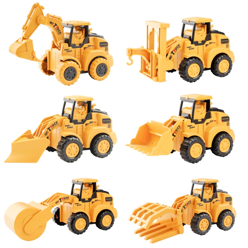 Đồ chơi chạy cót vui nhộn, thú vị máy xúc đáng yêu dễ thương, nhựa an toàn, nhấn là chạy - Đồ chơi trí tuệ