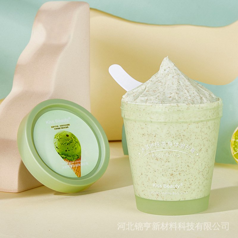 Kem Tẩy Tế Bào Chết Toàn Thân Làm Sáng Da Chiết Xuất Trà Xanh Kiss beauty