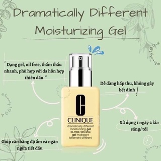 Clinique Dramatically Different Moisturizing Gel 125ml