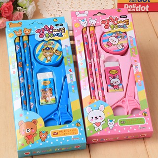 Bộ đồ dùng dụng cụ học tập 5 món dễ thương cho bé