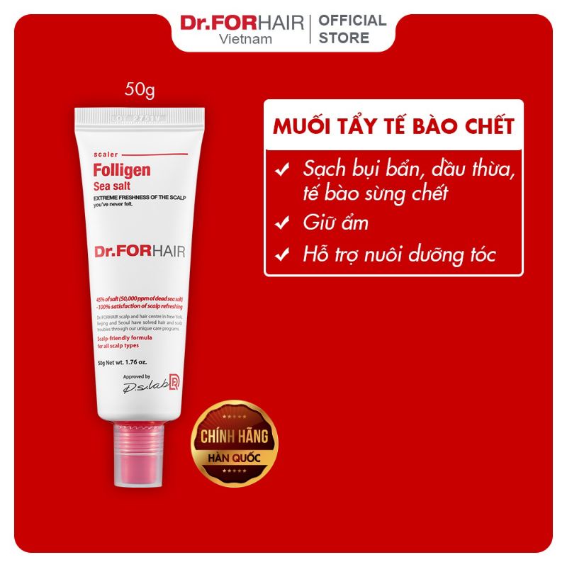 Muối tẩy tế bào chết da đầu Dr.FORHAIR