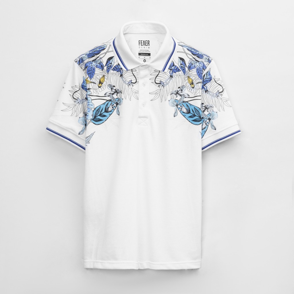 Áo polo nam FEAER DENIM chất thấm hút thoáng khi vải cotton MESKIE | BigBuy360 - bigbuy360.vn
