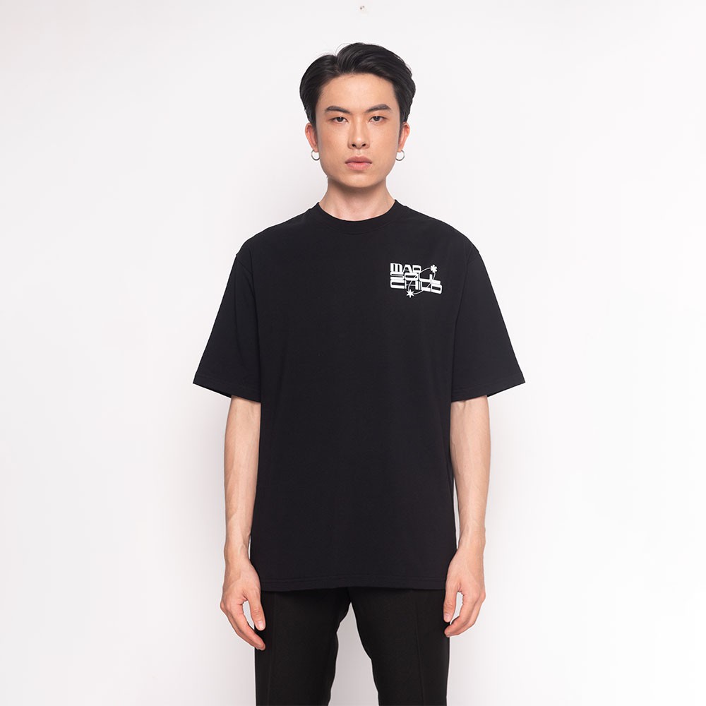 Áo thun Unisex Ngắn tay Cổ tròn 21ST URBAN Uniform Đen | BigBuy360 - bigbuy360.vn