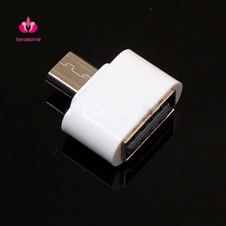 COD 2Pcs Micro USB Male to USB 2.0 Adapter OTG Converter for Android Tablet Phone
