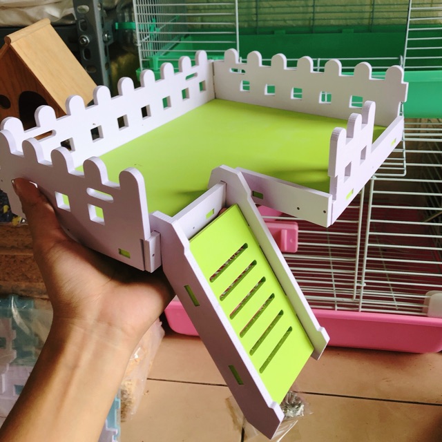 Tầng gắn lồng Hamster loại to [gồm cả ốc vít]
