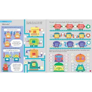 Sách cho bé Adding and Subtracting activity book