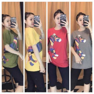 SÉT ĐỒ BỘ NỮ THUN COTTON IN HÌNH NGỰA ĐẸP XUẤT SẮC