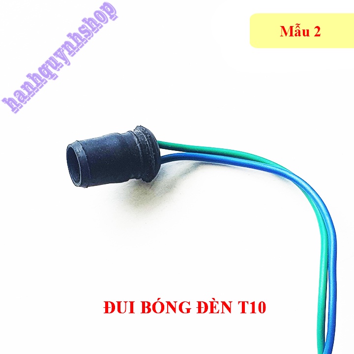 Đui bóng đèn T10 xi nhan, soi biển, demi, báo số ô tô xe máy (Hàng bãi)
