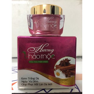 KEM TRẮNG DA NGÀY VÀ ĐÊM PHỤC HỒI DA MỚI HƯƠNG THẢO MỘC 10G