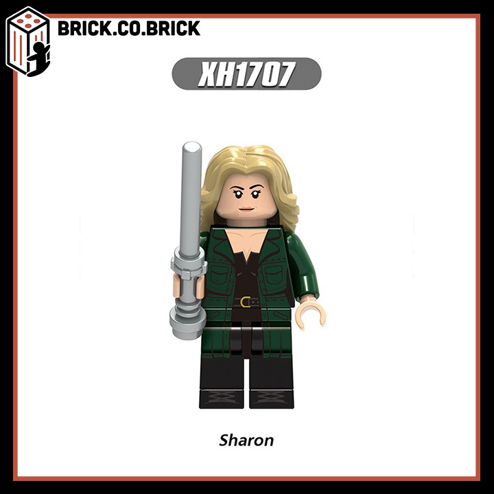 The Falcon and The Winter Soldier Đồ chơi Non Lego Super Hero Siêu anh hùng MCU Marvels mô hình US Agent Sharon X0313