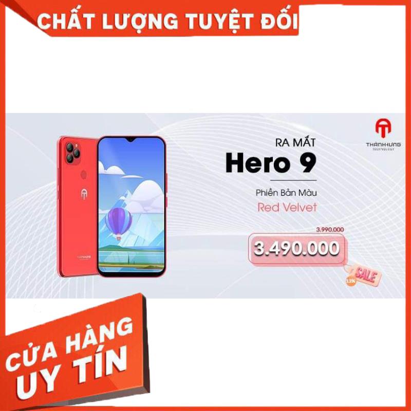 Điện Thoại Smartphone hero 9 sản phẩm của Thành Hưng Technology - made in việt nam
