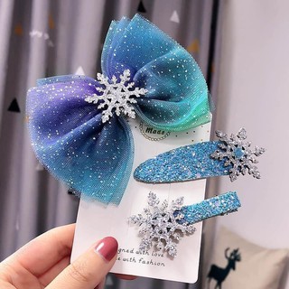 Set kẹp tóc Elsa