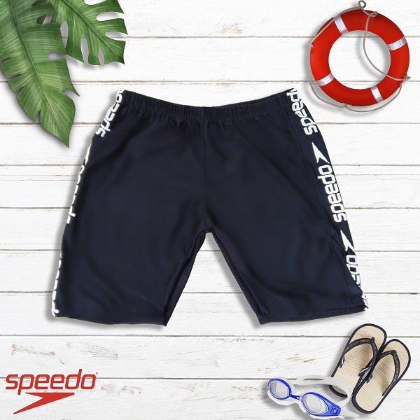 Quần bơi nam FREESHIP Quần bơi lội Speedo cho nam form dài, vải thun co dãn 4 chiều thoải mái