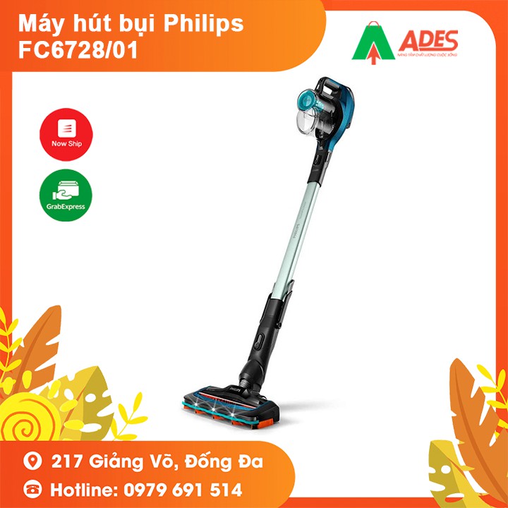 Máy hút bụi không dây dạng cán Philips - FC6728/01