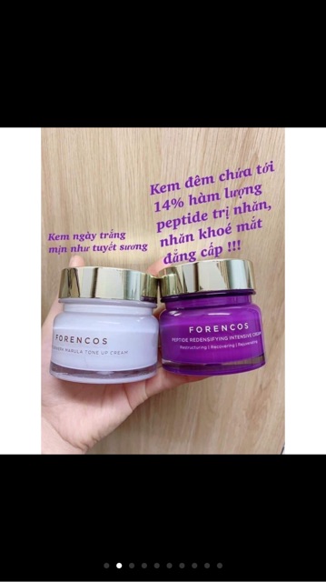 Kem dưỡng trắng da Forencos Wonderwerk Marula Tone Up Cream