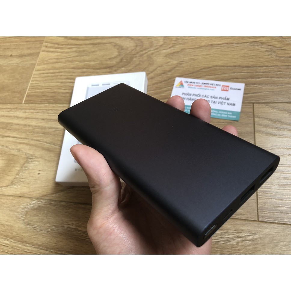 [ELMTOD giảm 30k] Pin sạc dự phòng Xiaomi 10000mAh gen 2 New (2018)