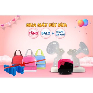 [BH 1 năm]Máy hút sữa điện đôi cao cấp Rozabi Deluxe 15 cấp độ