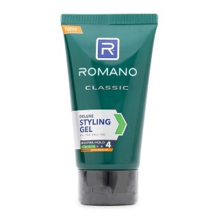 Gel Vuốt Giữ Tóc Cứng Vừa Romano Classic (150g)