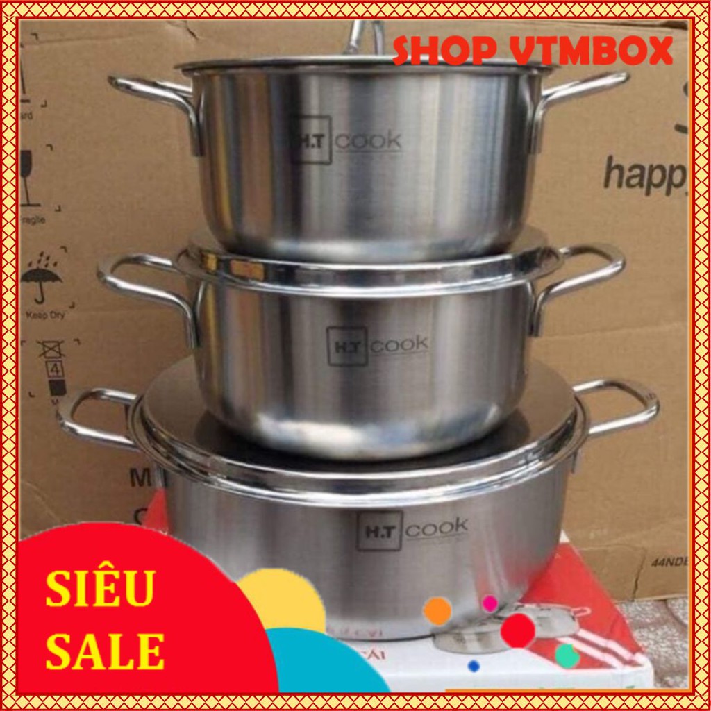 🥣BỘ NỒI HT.COOK INOX 430 CAO CẤP