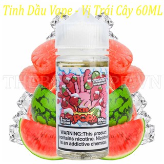 tinh dầu Ba Zoo Ka 60ml Vị Dưa Hấu .Thơm mát vị tự nhiên." Hàng Nhập Khẩu Mỹ"