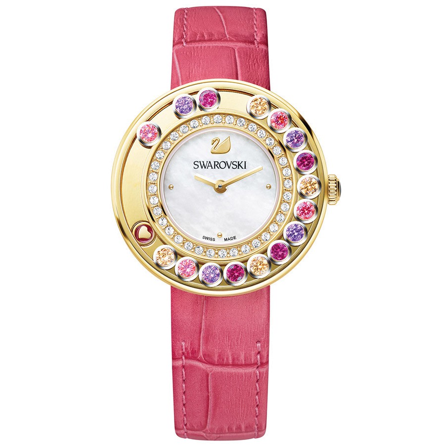 Đồng hồ Nữ Swarovski Lovely Crystals Berry Pink 5183903 Chính hãng